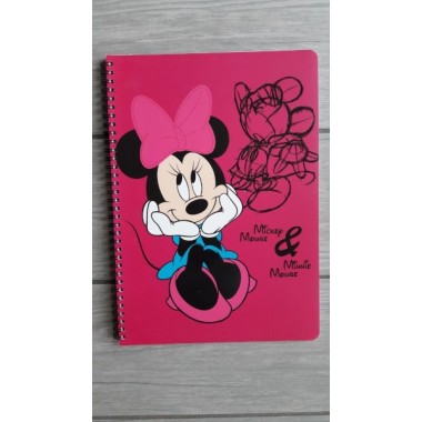 Blocco Spirale Laterale A4 Minnie Mouse