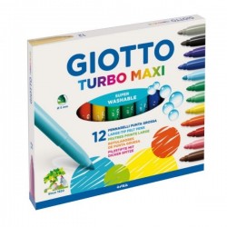 Pennarelli Giotto Turbo Maxi - 12 pezzi
