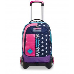 Trolley Jack Seven 3 Ruote Pinking Blue